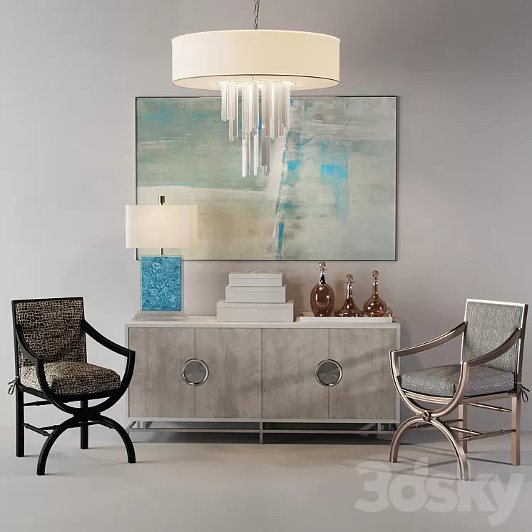 John Richard set 3D Model