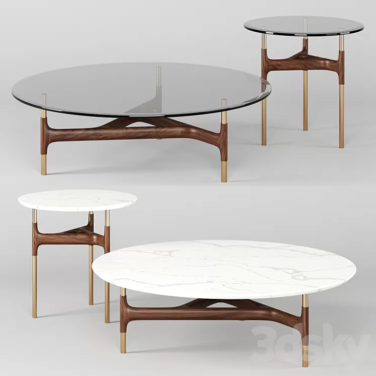 Joint tables by Porada 3D Model