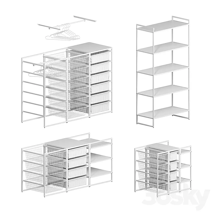 Jonaksel storage modules 3D Model