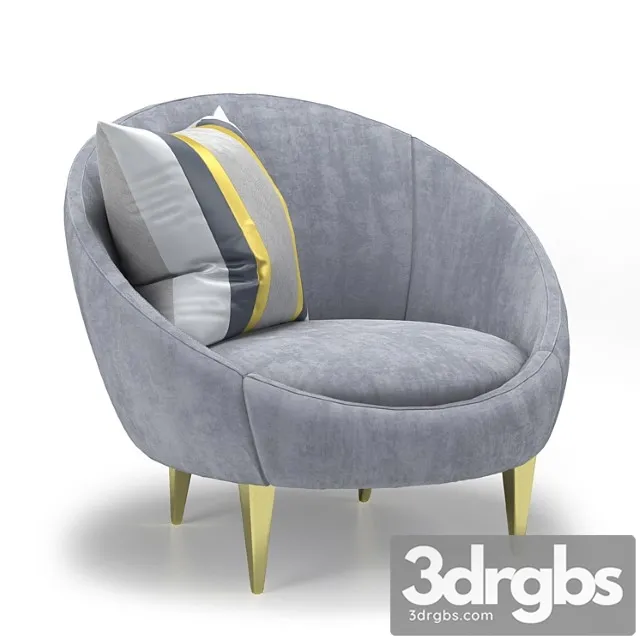 Jonathan adler ether chair 3D Model Free