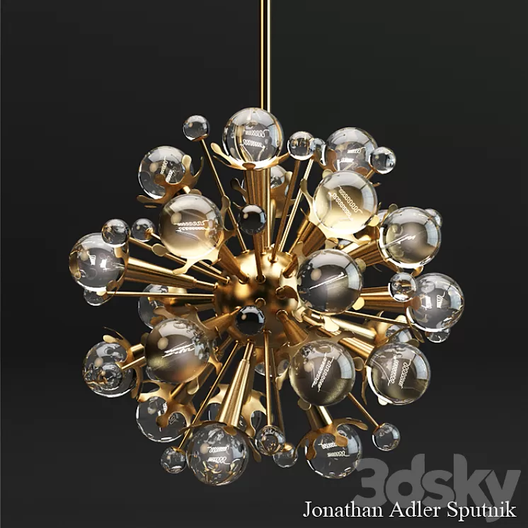 Jonathan Adler Sputnik 3D Model