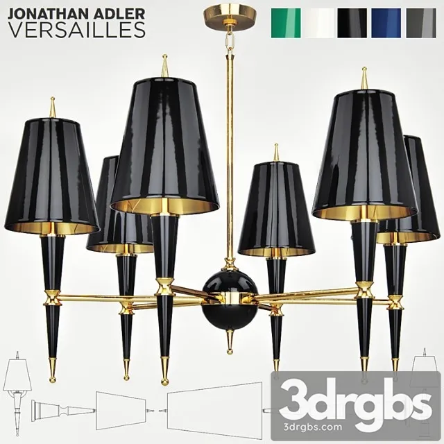 Jonathan adler – versailles 3D Model Download