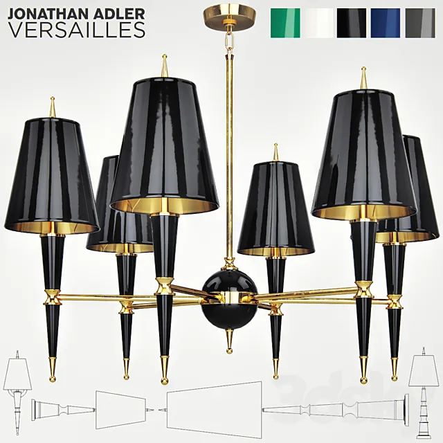 Jonathan Adler - Versailles 3DModel