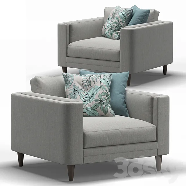 Jonathan louis armchair 3D Model