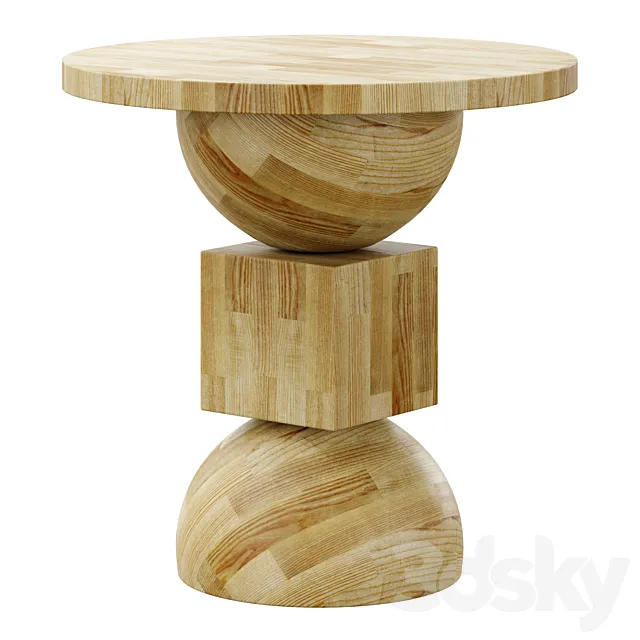 Jordan Natural Oak End table by Crate & barrel Free Download