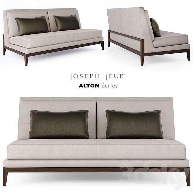 Joseph Jeup Alton Sofa 3D Model