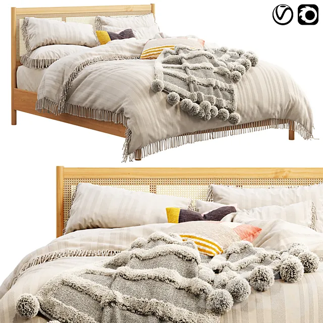 Joybird cleo bed 3DModel