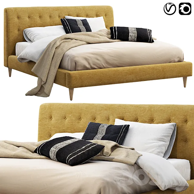 Joybird eliot bed 3D Model