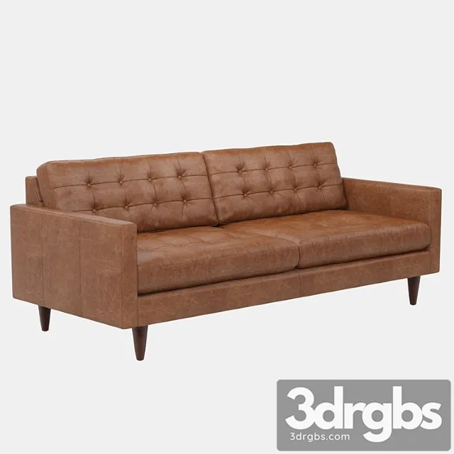 Joybird Eliot Leather Sofa 3D Model Free