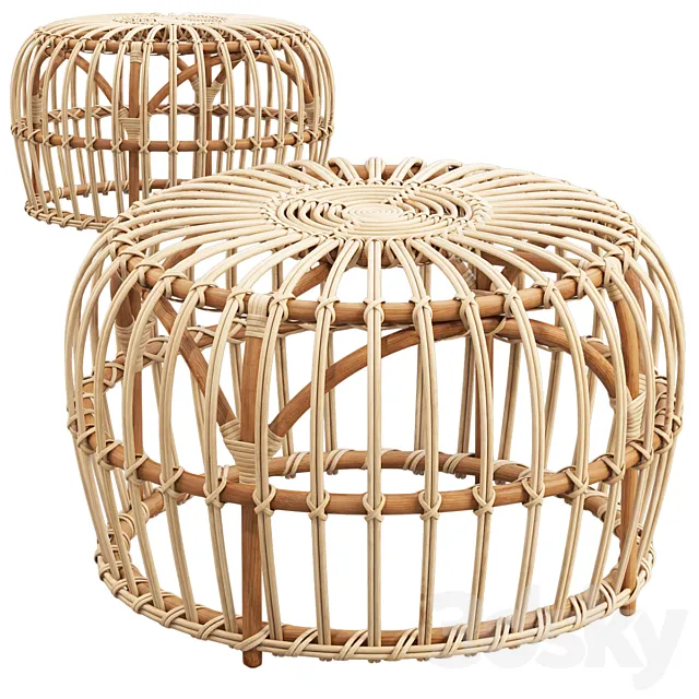 Joybird Noemi Bunching Coffee Table 3DModel