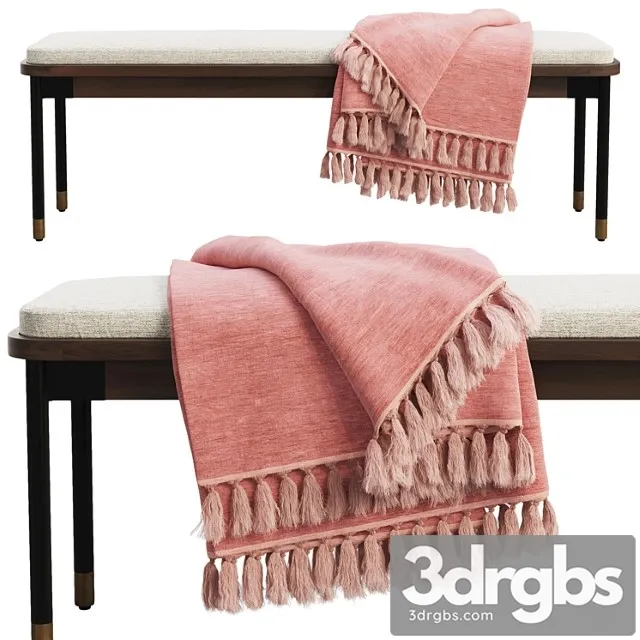 Joybird Sally Bench 3D Model Free