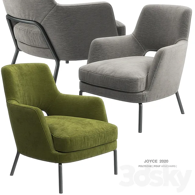 Joyce armchair by Flexform Free Download