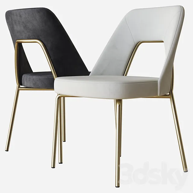Joyce chair flexform 3D Model