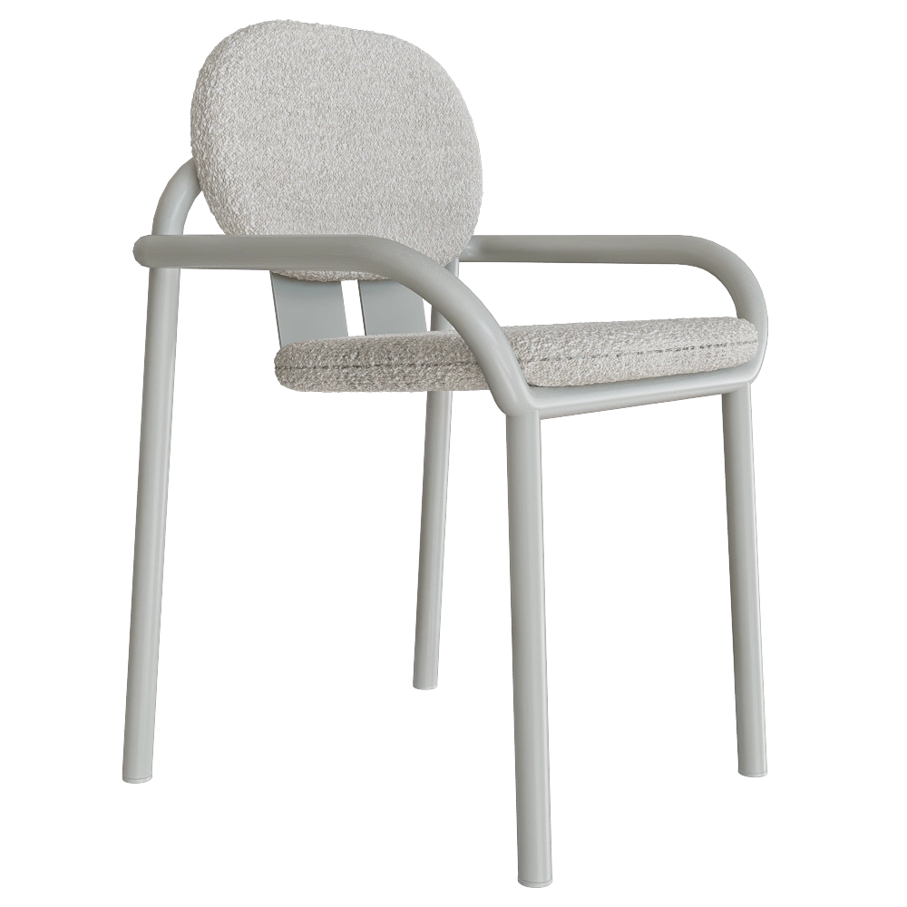 Joyf  - Chair Desert with armrests 3D Model