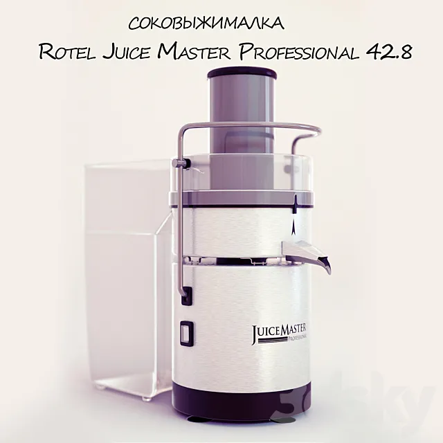 Juicer Rotel Juice Master Professional 42.8 3D Model