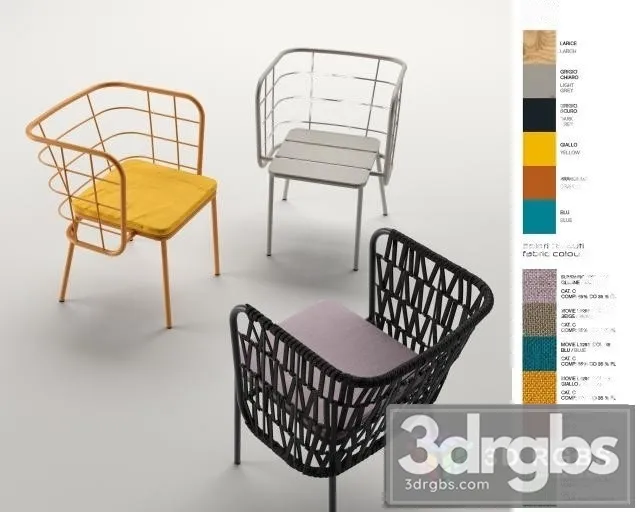 Jujube SP INT Armchair 3D Model Free