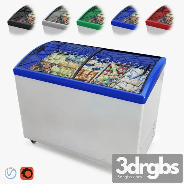 Juka freezer 3D Model Free