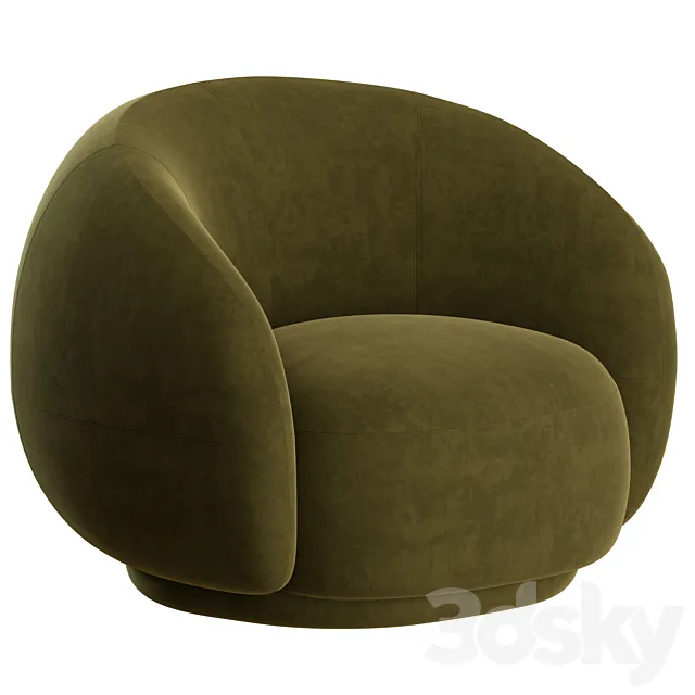 Julep armchair by tacchini 3DModel