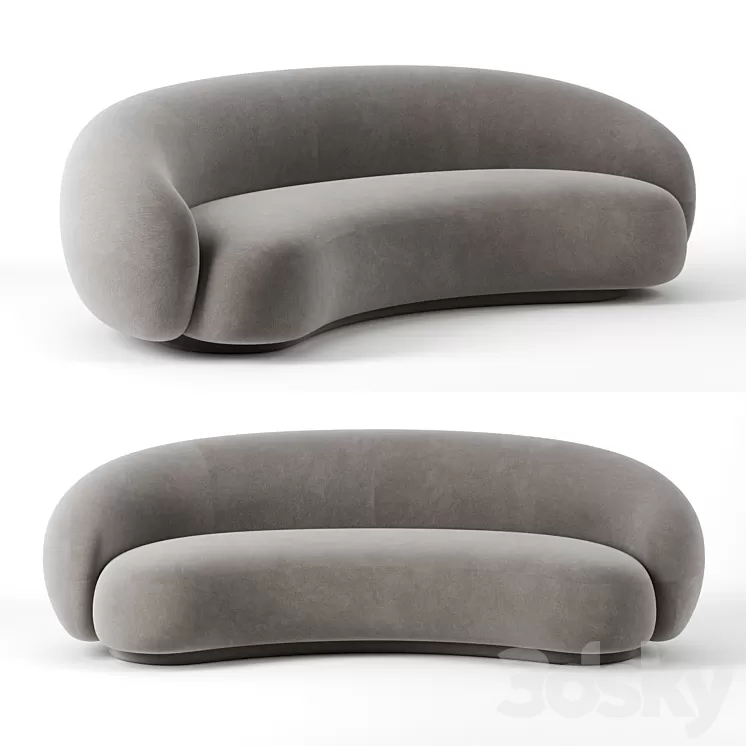 Julep Sofa by Tacchini 3D Model