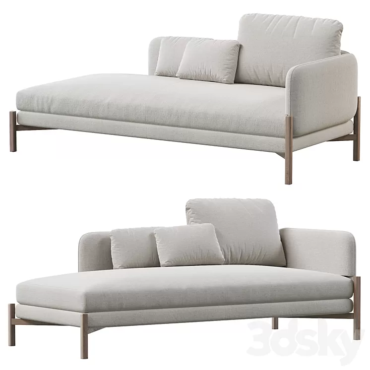 JULES (chaiselongue) 3D Model
