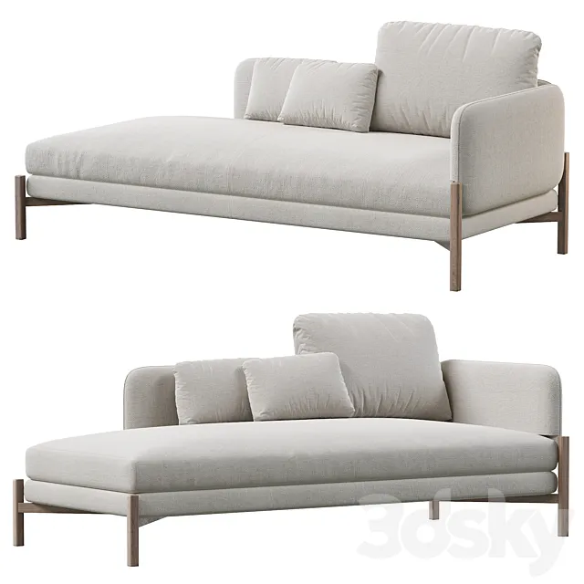 JULES (chaiselongue) 3DModel