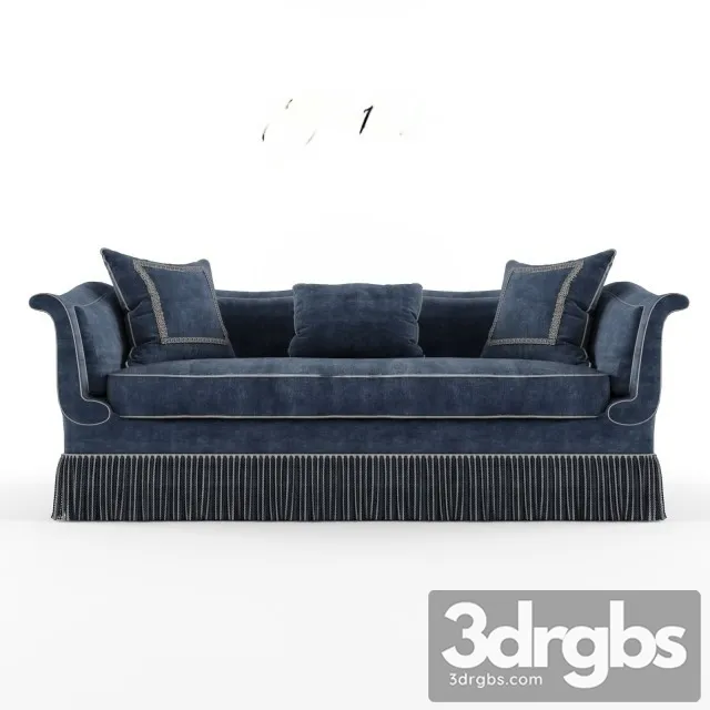 Julia Gray Belle Epock Sofa 3D Model Free