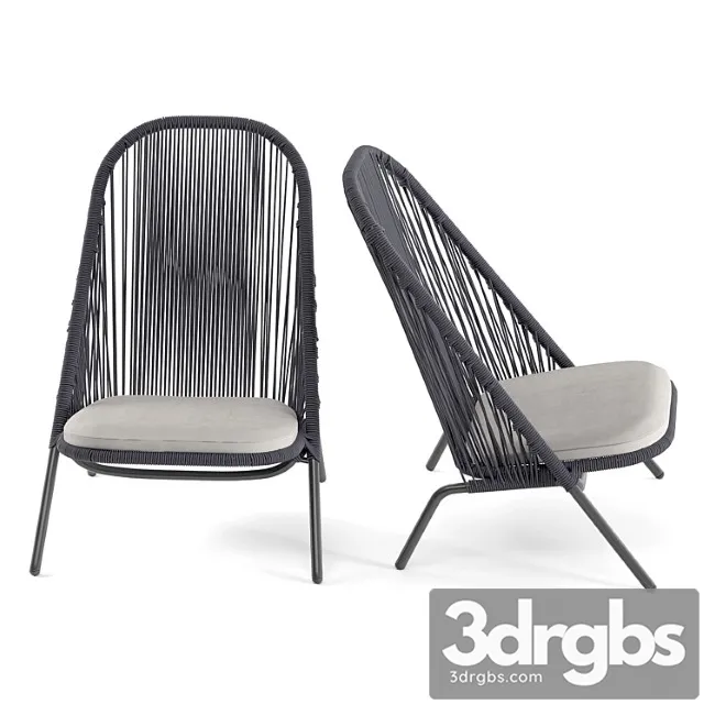 Julia grup armchair stad 3D Model Free