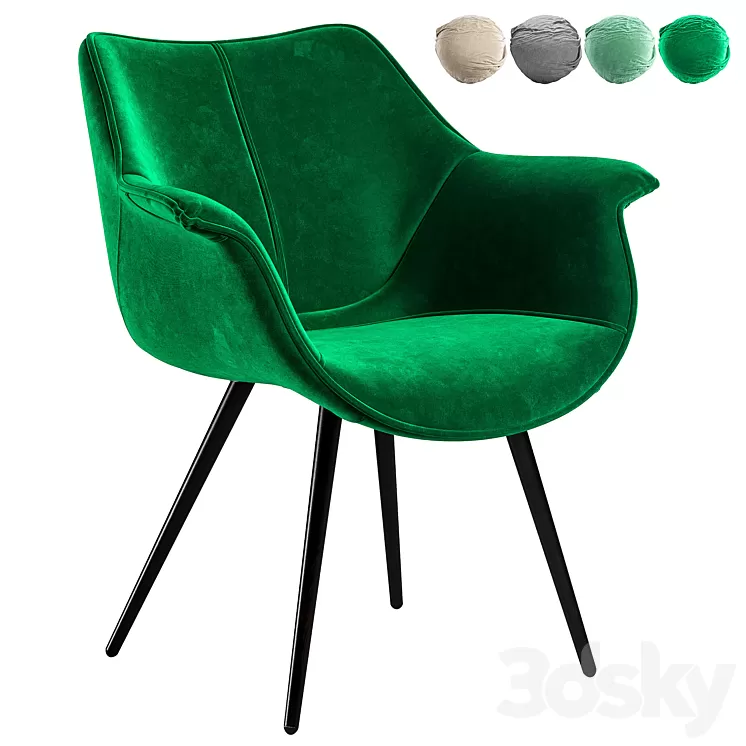 Julian armchair 3D Model