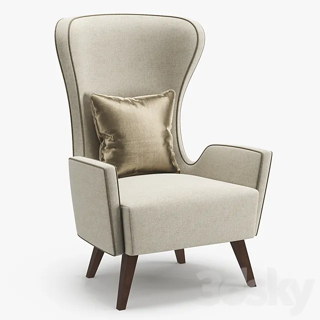 Julian Сhichester - Granta chair 3D Model