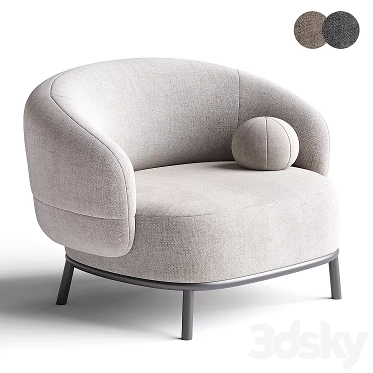 Juliet Armchair 3D Model Free