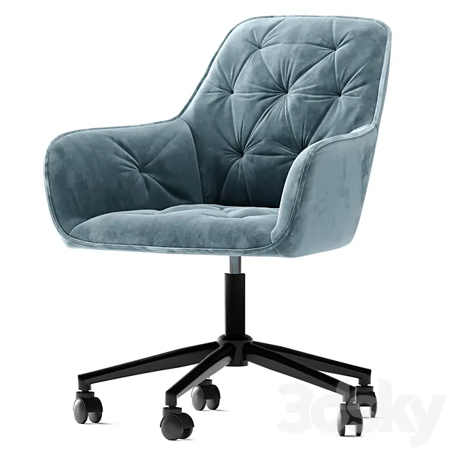 Julius office armchair 3D Model