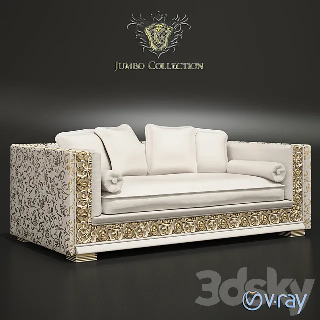 Jumbo Alchymia sofa 3D Model