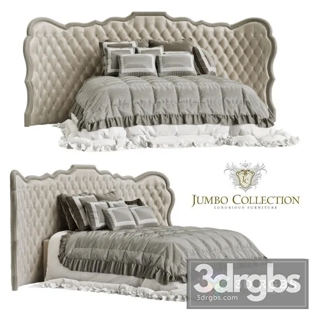 Jumbo Collection Pleasure Bed 3D Model Free