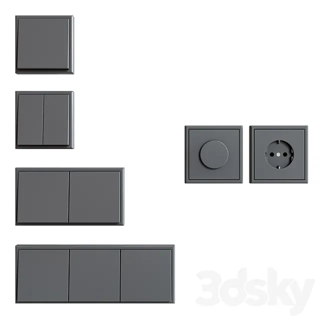 Jung LS 990 3D Model
