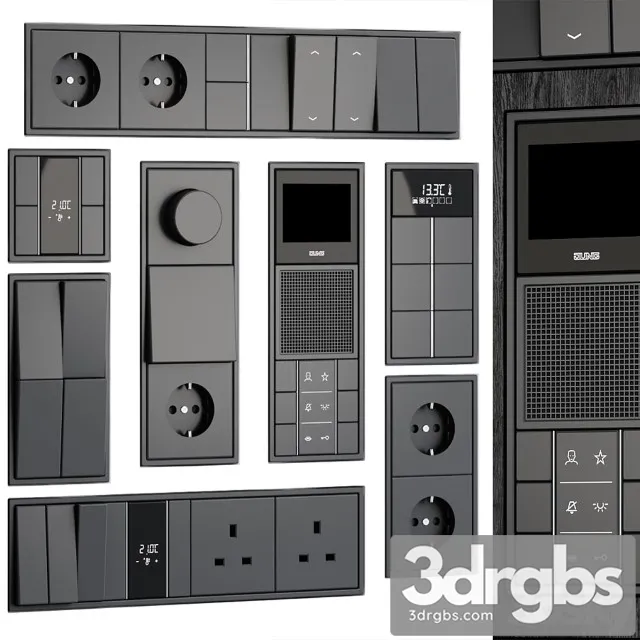 Jung LS Zero Black 3D Model Free