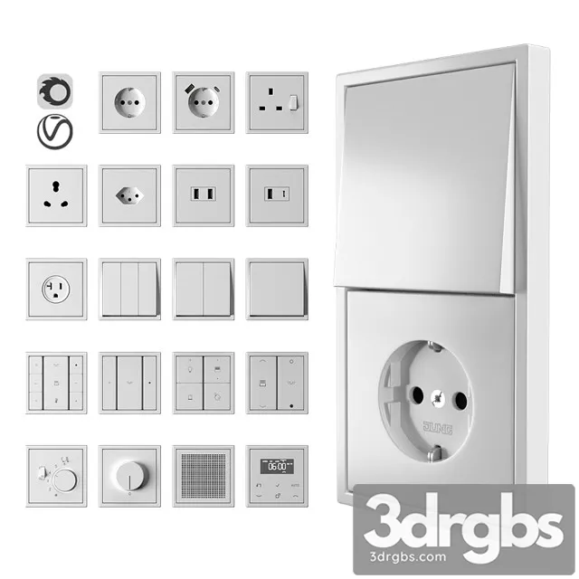 Jung Series LS 3D Model Free