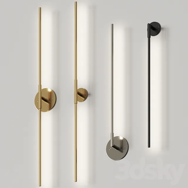 Juniper Thin Single & Double Float Wall Lamps Free Download
