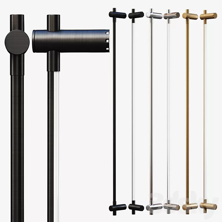 Juniper THIN Surface Mount Vanity Light / Wall Light 3D Model Free