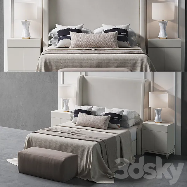 Juno bed fbc london 3D Model