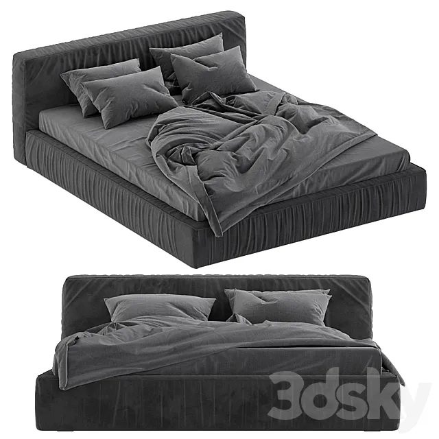 Jupiter slim bed 3D Model
