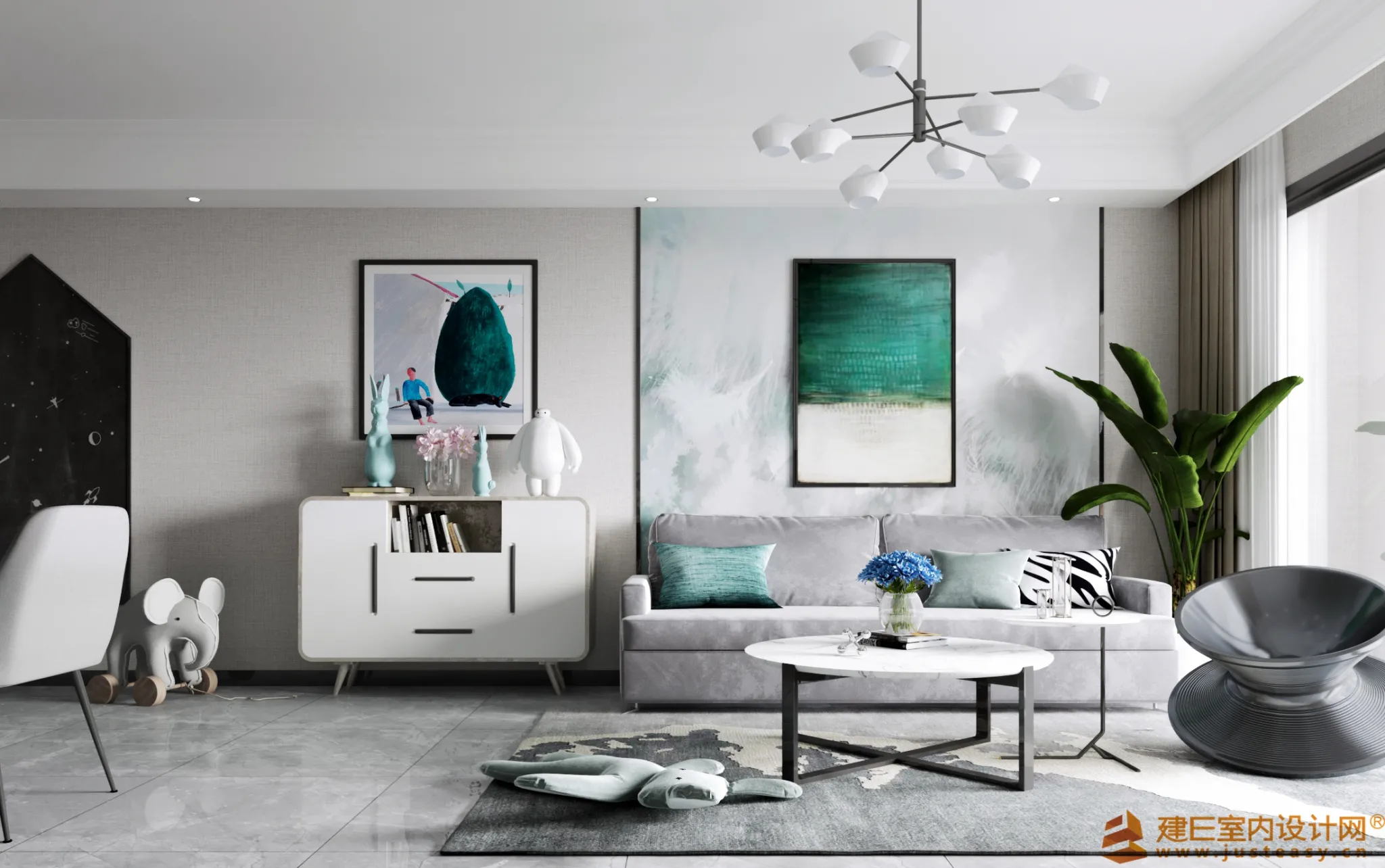 Justeasy 20 - House Space - 01 - LIVINGROOM - Jj05