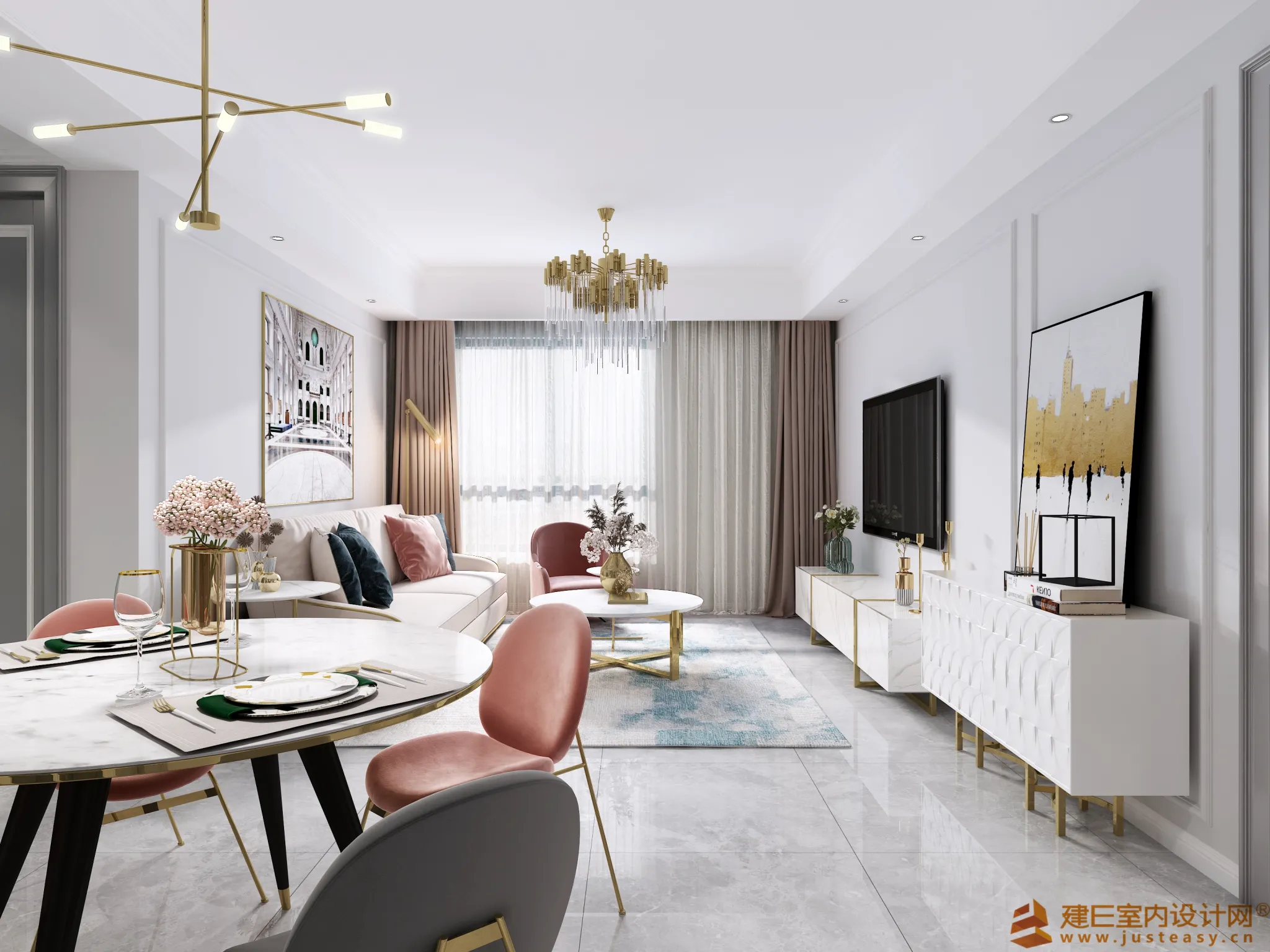 Justeasy 20 - House Space - 01 - LIVINGROOM - Jj13