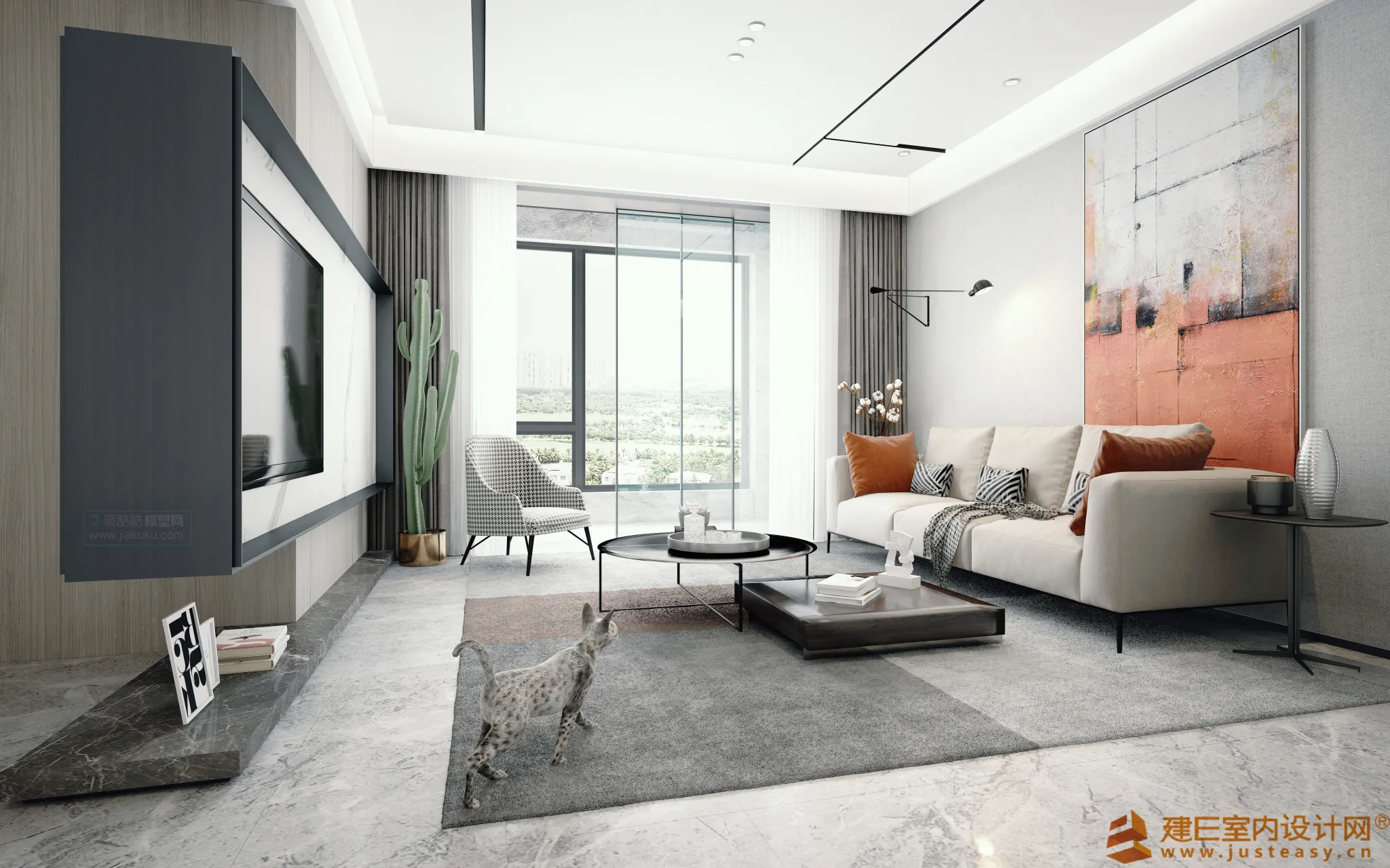 Justeasy 20 - House Space - 01 - LIVINGROOM - M77