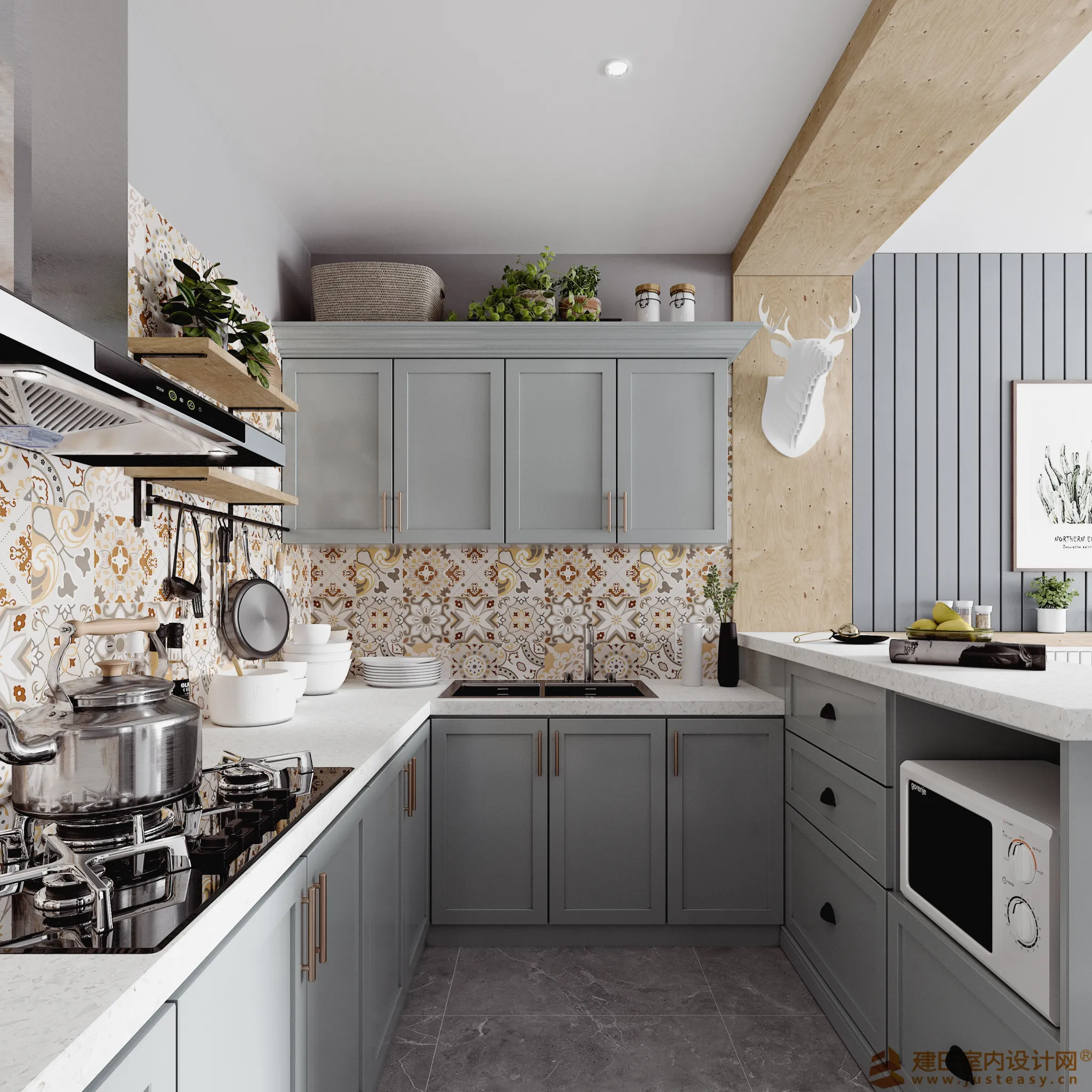 Justeasy 20 - House Space - 02 - KITCHEN - U04