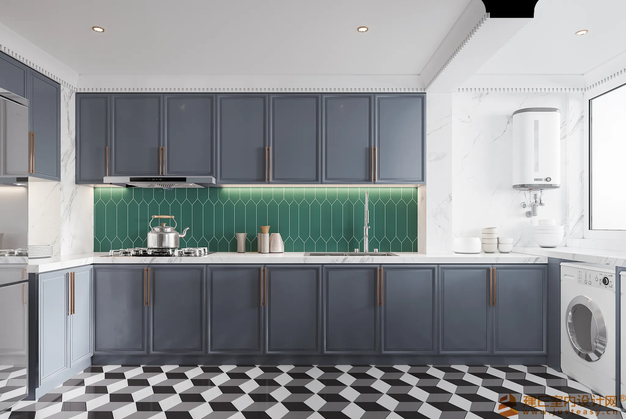 Justeasy 20 - House Space - 02 - KITCHEN - U22