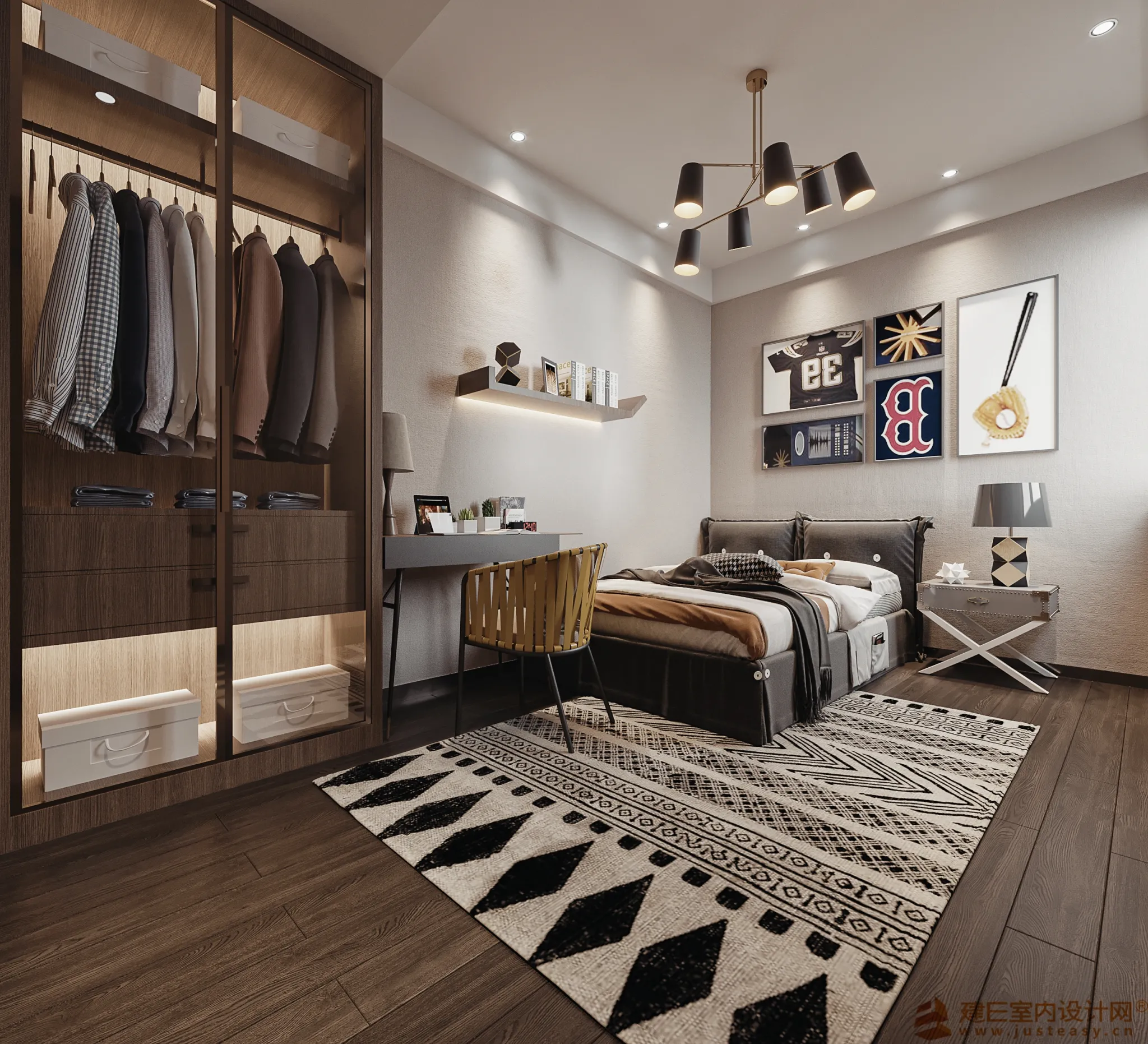 Justeasy 20 - House Space - 03 - BEDROOM - Bb30