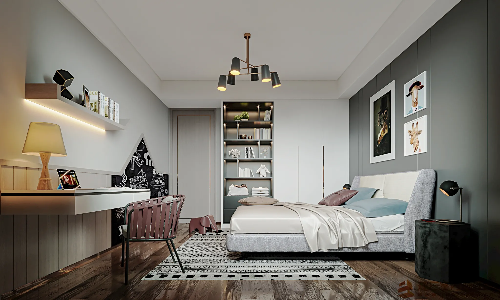 Justeasy 20 - House Space - 03 - BEDROOM - Bb32