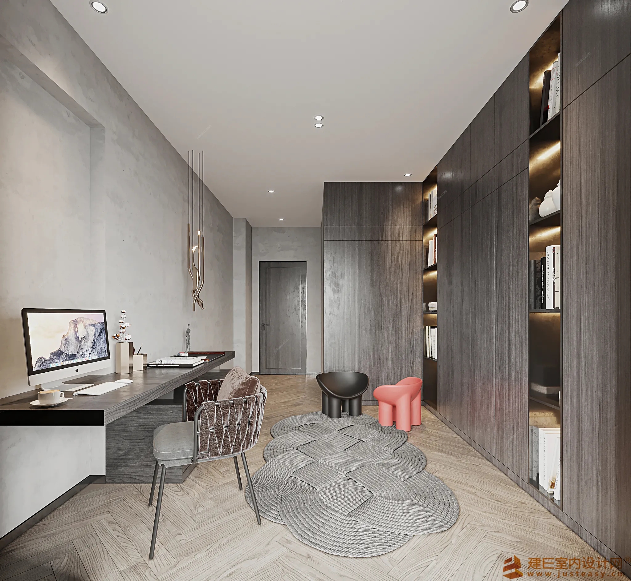 Justeasy 20 - House Space - 05 - STUDY & WORKS - Bb29