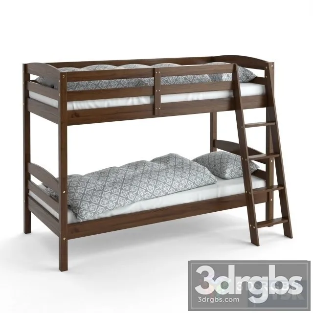 Jysk Assens Bed 3D Model Free
