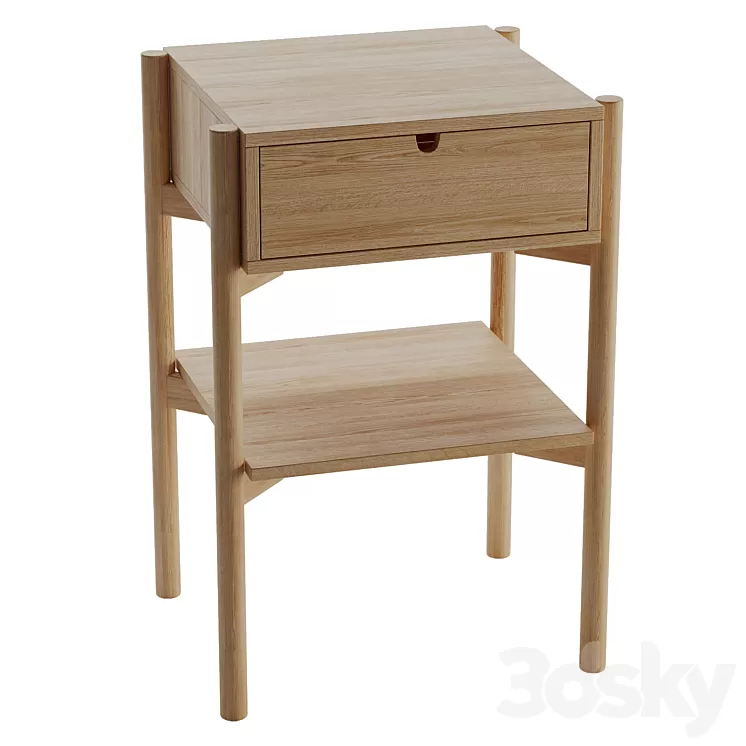 JYSK DALBY BEDSIDE TABLE 3D Model